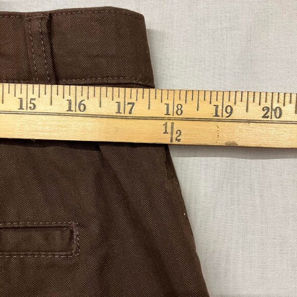 NWT Goodfellow & Co Men's 33X32 Brown Straight Leg Utility Pants Herringbone - Picture 13 of 14